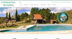 Desktop Screenshot of losarroyitos.com